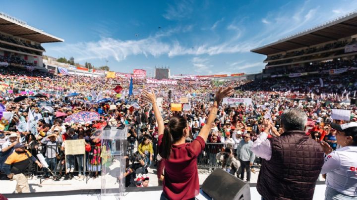 Sheinbaum presume que privilegia recorrido por el país para llegar a sus 300 distritos electorales