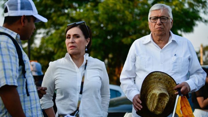 Reaparece Rosario Robles: Acude a acto de Taboada y de su hija Mariana Moguel en Tláhuac