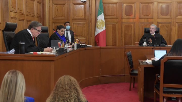 Lenia Batres y Luis María Aguilar tensan sesión en la Corte