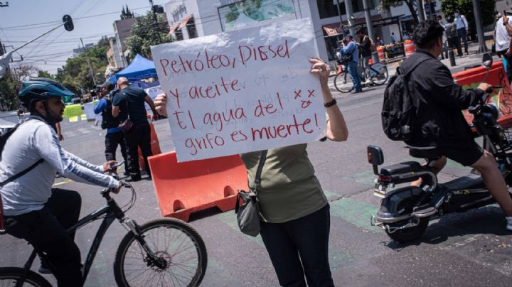 MC denuncia ante la FGJ al titular del Sacmex por contaminación del agua en la Benito Juárez