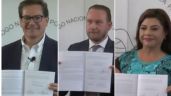 Chertorivski, Taboada y Brugada abordan militarización en firma del Compromiso por la Paz