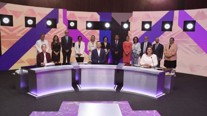 ¿Cuántas personas vieron el primer debate presidencial? El INE revela las cifras