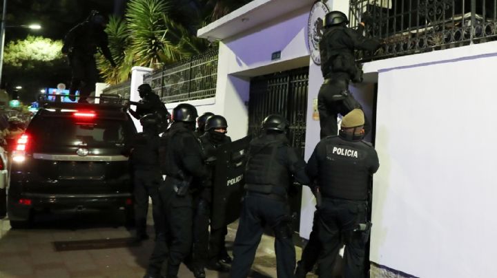 CIDH condena “intrusión” a embajada de México y urge a Ecuador medidas de protección para Glas
