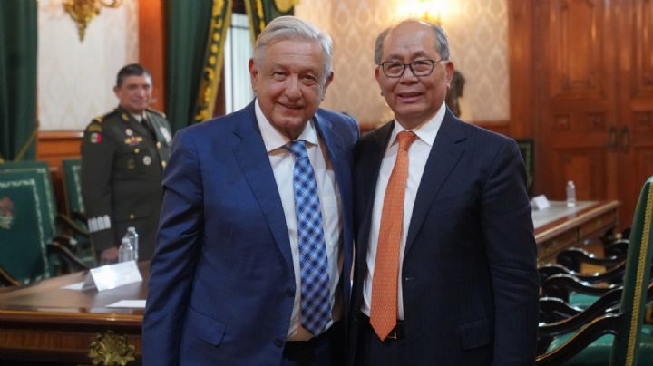 Control de tráfico de precursores químicos, tema abordado entre AMLO y delegación china