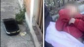 Abandonan a niño dentro de una maleta en calles de Puebla