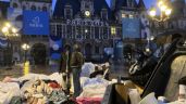 Policía francesa desaloja campamento de desamparados al sur de París