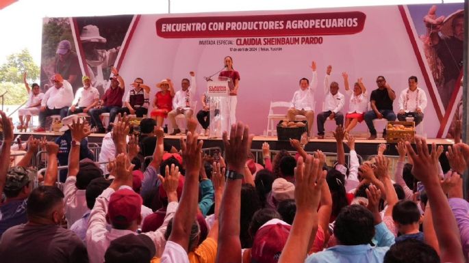 Productores de Yucatán exponen a Sheinbaum carencias y abandono del sector