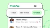 WhatsApp; así funcionan los filtros para organizar chats individuales, mensajes no leídos y grupos