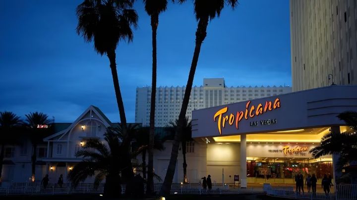 Llegó el último día del casino Tropicana Las Vegas