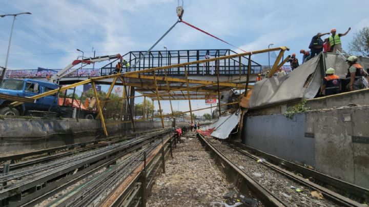 Se prolonga reparación en la Línea 5 del Metro por volcadura de tráiler; apoya servicio RTP