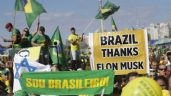 Brasileños conservadores elogian a Musk durante mitin en apoyo a Bolsonaro