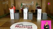 Debaten candidatas en Morelos; acusan a morenista de representar la continuidad de Cuauhtémoc Blanco