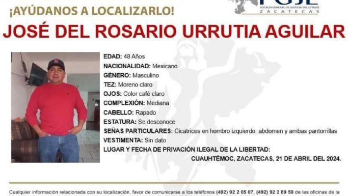 Secuestro del maestro “Chayo” provoca suspensión de clases y marchas en Zacatecas