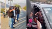 “No es un montaje, esto es real”: Encapuchados que interceptaron a Sheinbaum en la sierra de Chiapas