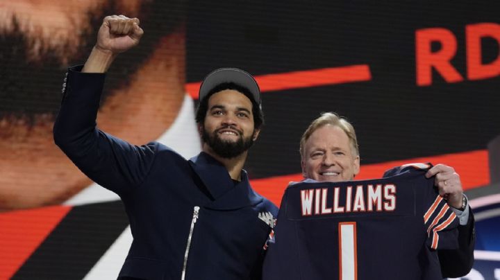 Noche de quarterbacks: Caleb Williams, Jayden Daniels y Drake Maye lideran el draft NFL 2024