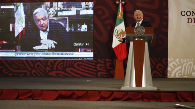 AMLO alerta que el video que circula con su imagen y voz para invertir en Pemex es un fraude