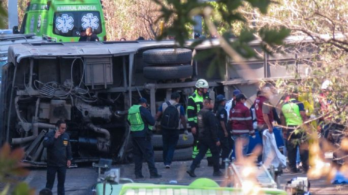 Tragedia de peregrinos: Camión que iba a Chalma se accidenta; murieron 18 personas