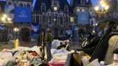 Policía expulsa a migrantes de plaza en París antes de las olimpiadas