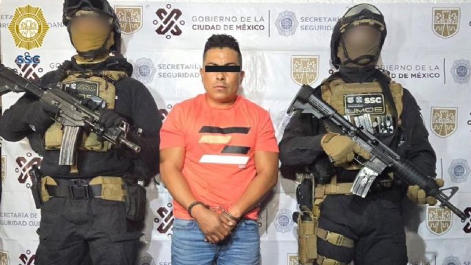 Detienen a “El Cindy”, identificado como el "heredero del Cártel de Tláhuac"