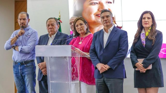 En encerrona con Guadalupe Taddei, Xóchitl Gálvez pide al INE cancelar las mañaneras de AMLO