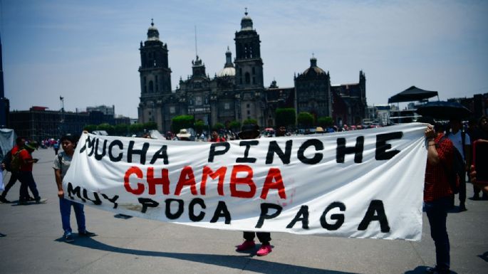 Así fue la marcha por el Día del Trabajo en la CDMX