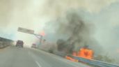 Usuarios de la autopista del Sol reportan incendio en Buena Vista de la Salud (Video)
