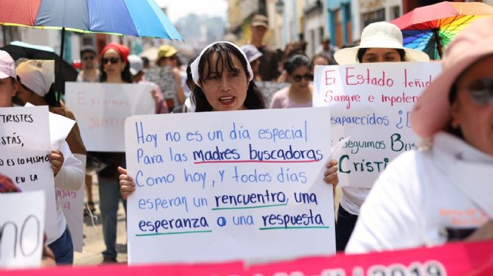 Madres de desaparecidos protestan en Tuxtla Gutiérrez y San Cristóbal de Las Casas