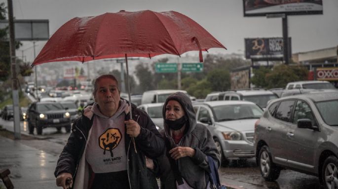 Lluvias, chubascos, granizo y rachas fuertes de viento en estas entidades de lunes a jueves