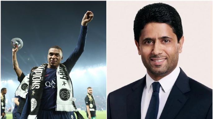 Revelan discusión entre Kylian Mbappé y Nasser Al Khelaifi, presidente del PSG