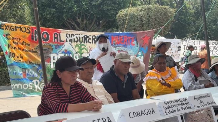 Pueblos originarios declaran la clausura definitiva del basurero de Cholula (Video)