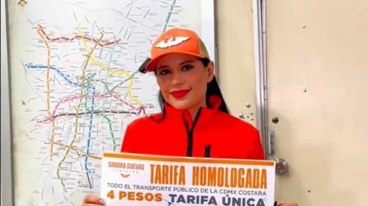 Sandra Cuevas propone tarifa homologada de cuatro pesos para el Metro, Metrobús, Trolebús y Cablebús