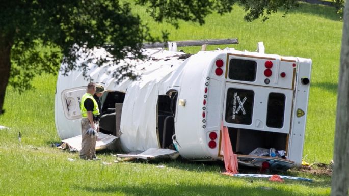 Qué se sabe del accidente de autobús en el que murieron ocho jornaleros mexicanos en Florida