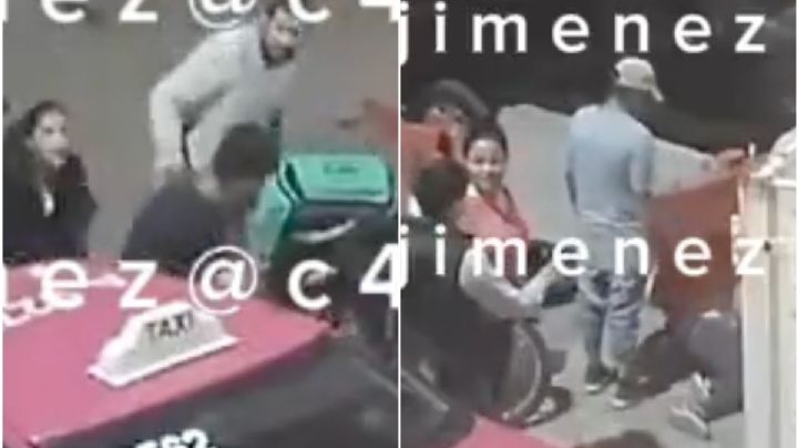 A batazos y golpes dejan inconsciente a repartidor de DiDi en Álvaro Obregón (Video)