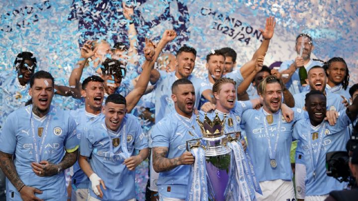 Inédito: Manchester City se proclama campeón de la Liga Premier por cuarta vez seguida