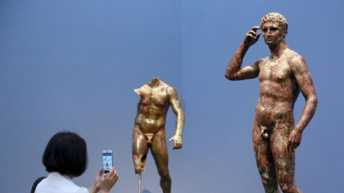 Corte europea respalda el derecho de Italia a reclamar una escultura de bronce al Museo Getty