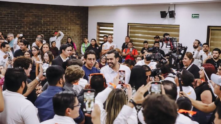 Álvarez Máynez pidió que en Jalisco voten todo “naranja”