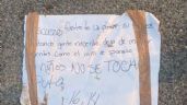 “Los niños no se tocan”, dice cartulina hallada junto a cadáver en Tabasco