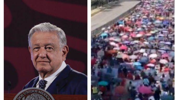 “Están en libertad de expresarse”: AMLO sobre bloqueos de la CNTE