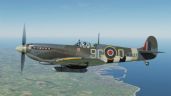 Avión Spitfire de la Segunda Guerra Mundial se estrella en un campo de Inglaterra; muere el piloto