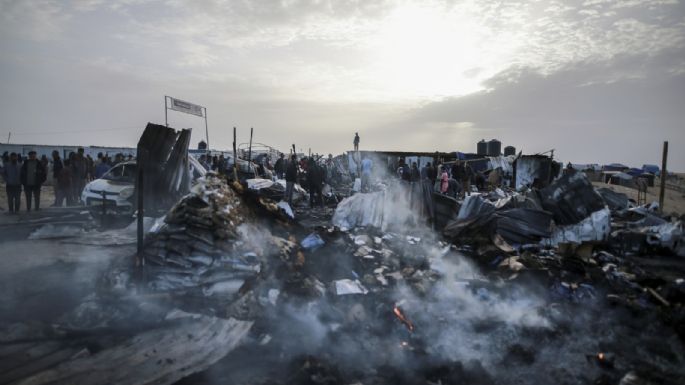 En tardío mensaje, en redes, México se suma a condena por bombardeo a campo de refugiados en Rafah