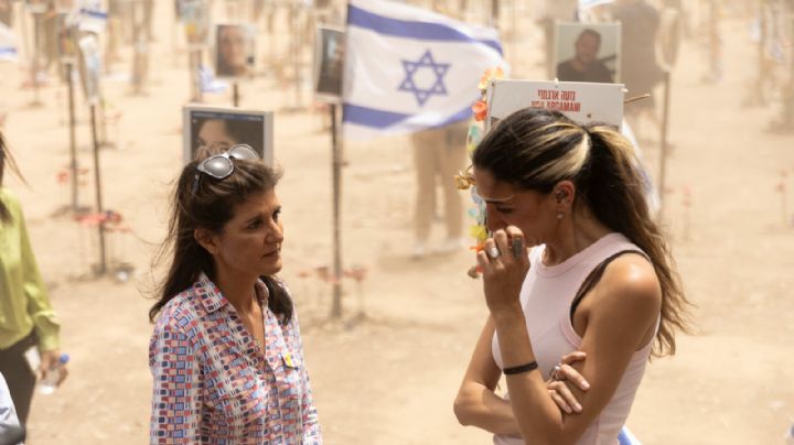 "Acaben con ellos": el polémico mensaje que Nikki Haley escribió en un misil israelí