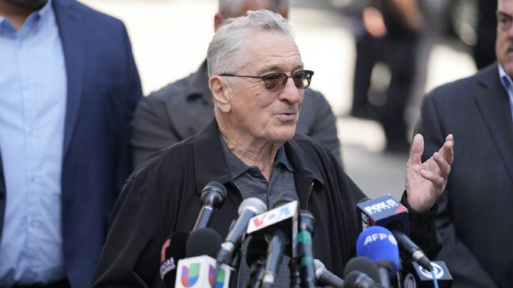 Equipo de campaña de Biden envía a aliados y al actor Robert De Niro al juicio de NY contra Trump