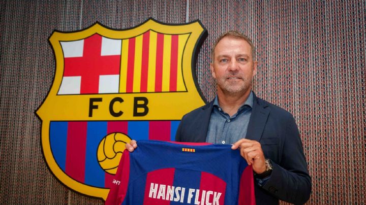 El alemán Hansi Flick es el nuevo entrenador del Barcelona hasta 2026