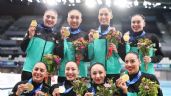 Equipo de mexicano de natación artística gana oro en la Copa del Mundo