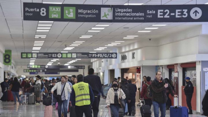 México recibe hasta abril un 19.9% más de pasajeros en vuelos internacionales respecto a 2019