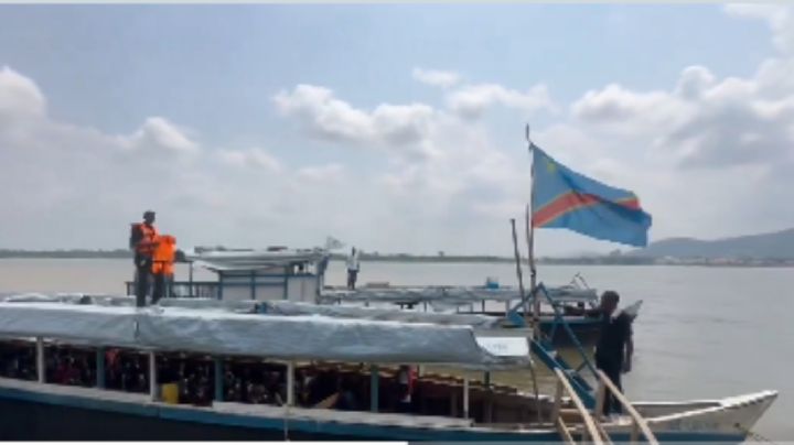 Naufraga embarcación con más de 270 pasajeros en el Congo; hay más de 80 muertos