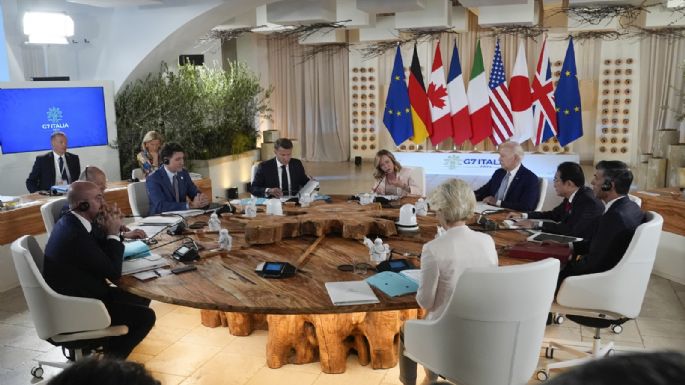 Estados Unidos y países europeos acuerdan congelar activos rusos en cumbre del G7