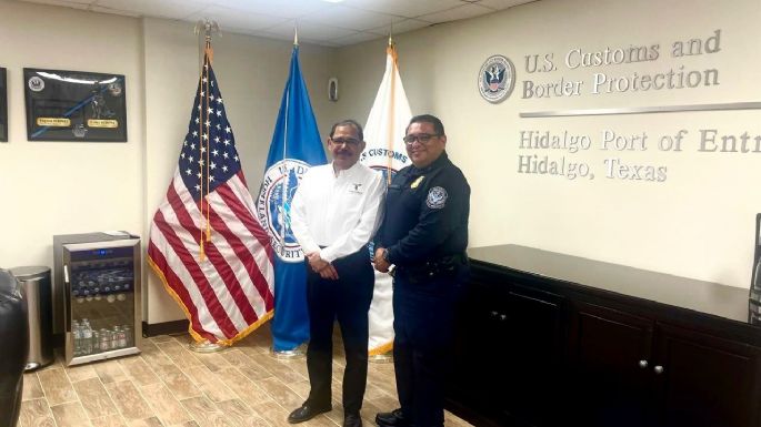 Evalúan tema migratorio Instituto Tamaulipeco del Migrante, con Oficina de Aduanas y Protección Fronteriza