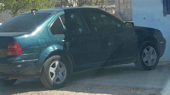 Balean un vehículo en Guaymas; niegan que fueran tras el hijo de la alcaldesa