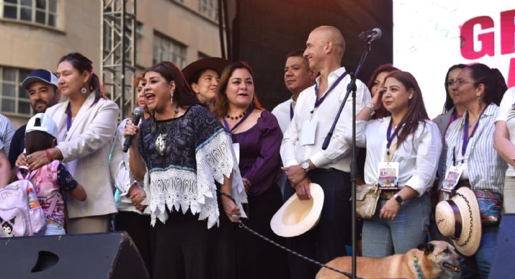 Clara Brugada anuncia la creación del “poder ciudadano” en CDMX (Video)